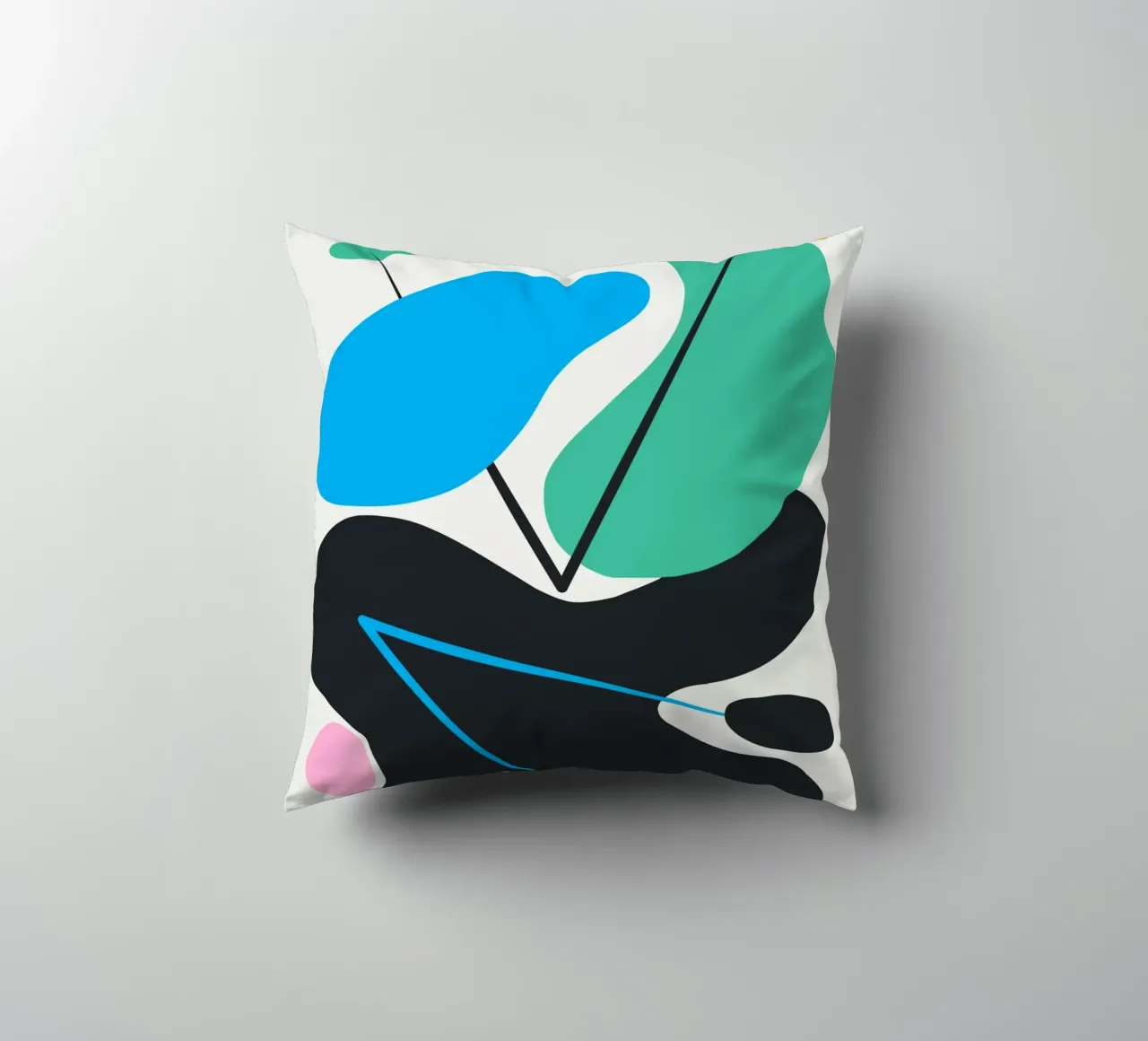 Forme curve cuscino da Little Dean