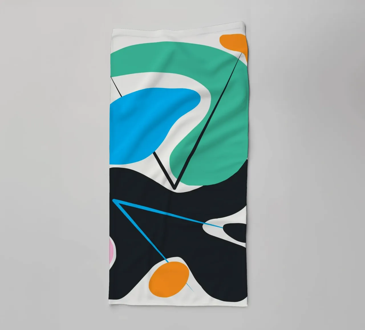 Forme curve asciugamano da bagno da Little Dean