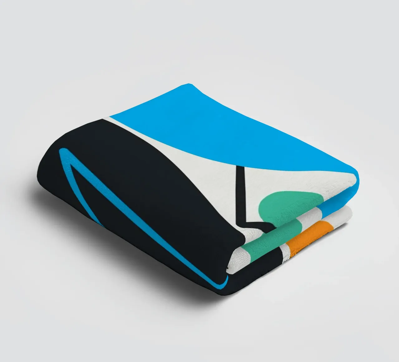 Forme curve asciugamano da bagno da Little Dean