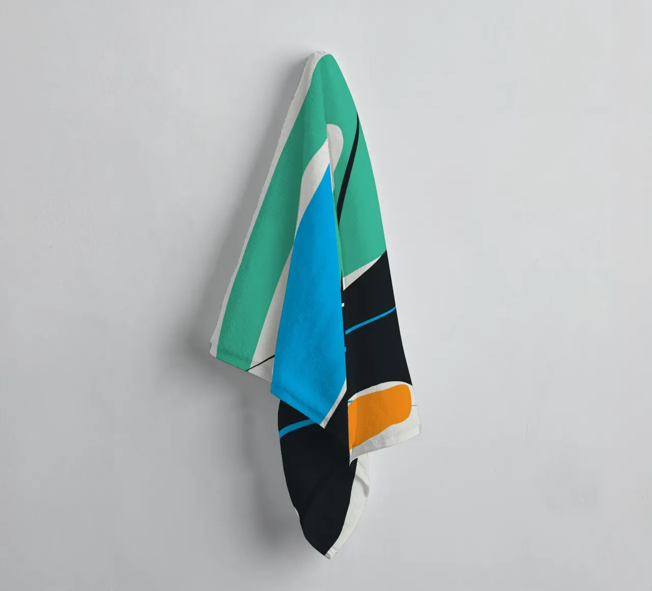 Forme curve asciugamano da bagno da Little Dean