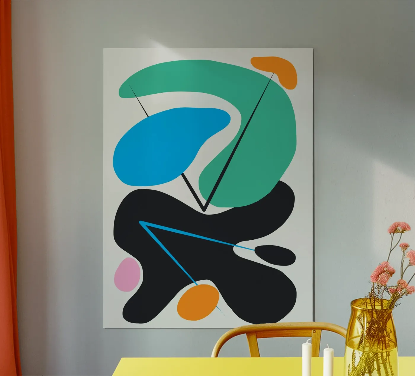 Forme curve poster da Little Dean