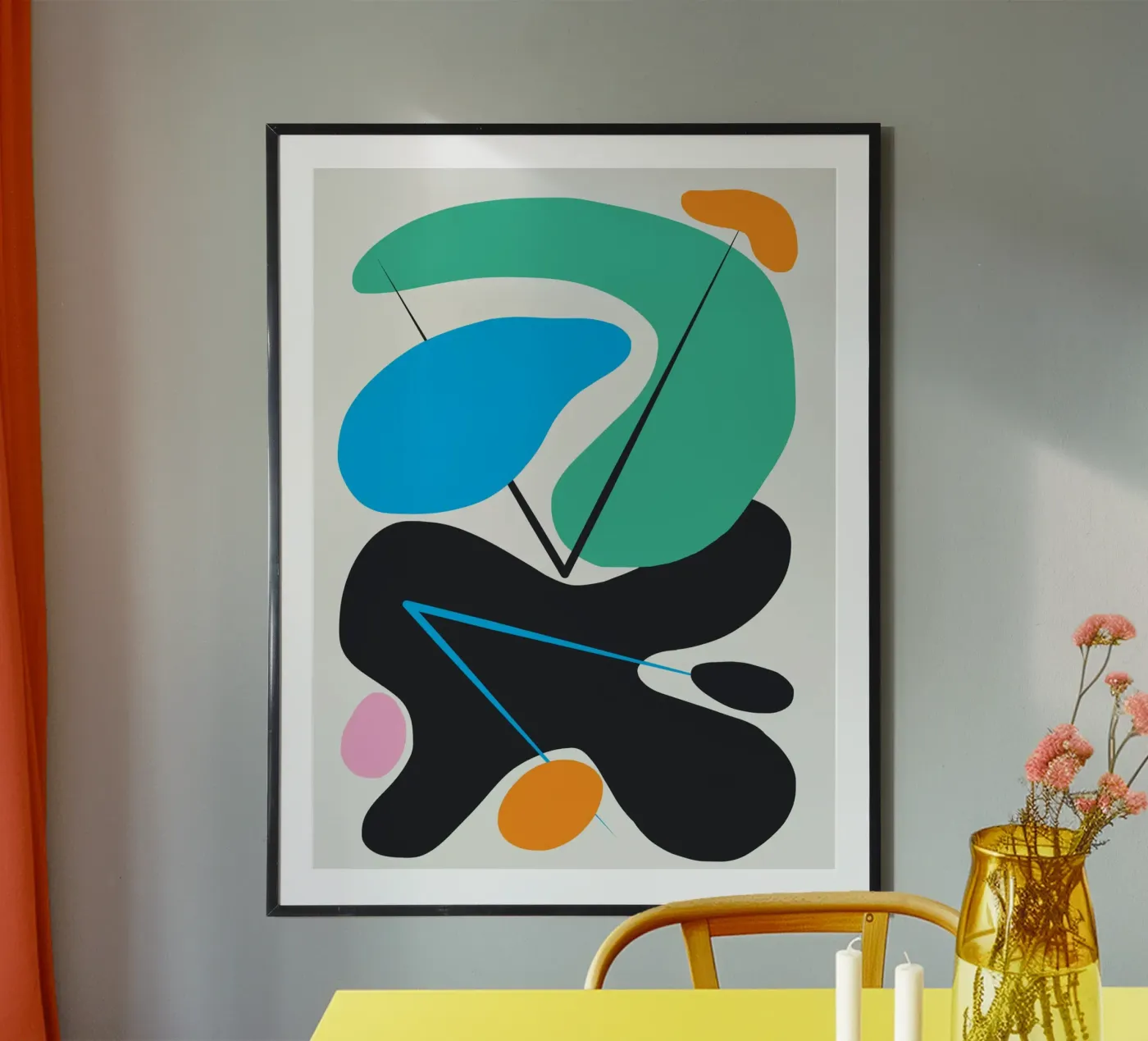 Forme curve poster da Little Dean