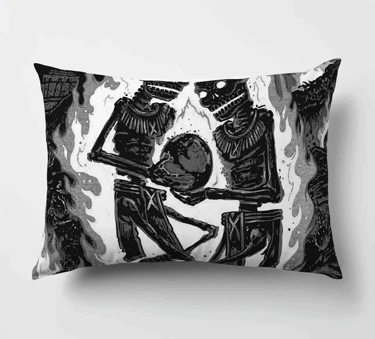 metallica band art cuscino da vanhesling