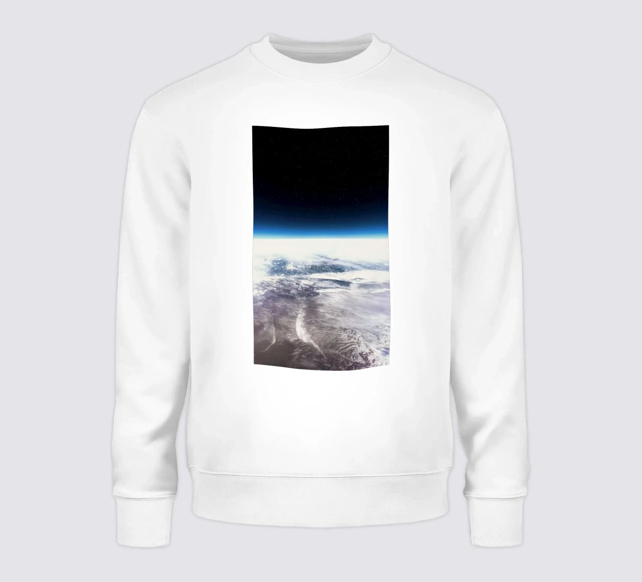 terra esterna felpa da space words