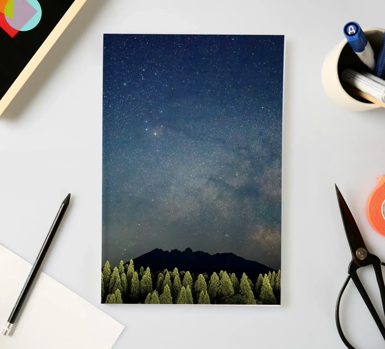 cosmos galaxy notebook by space words
