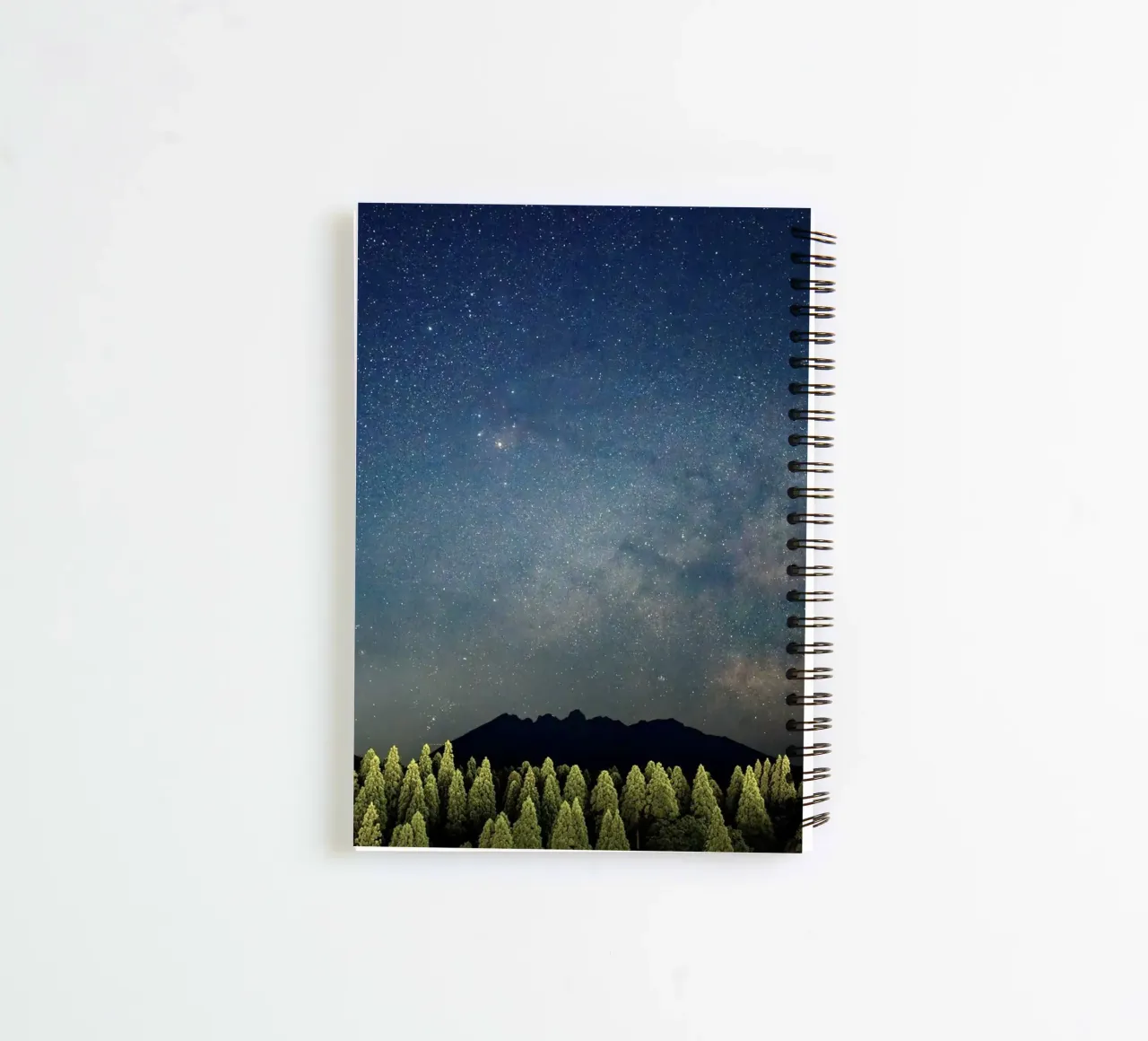 cosmos galaxy spiral notebook by space words