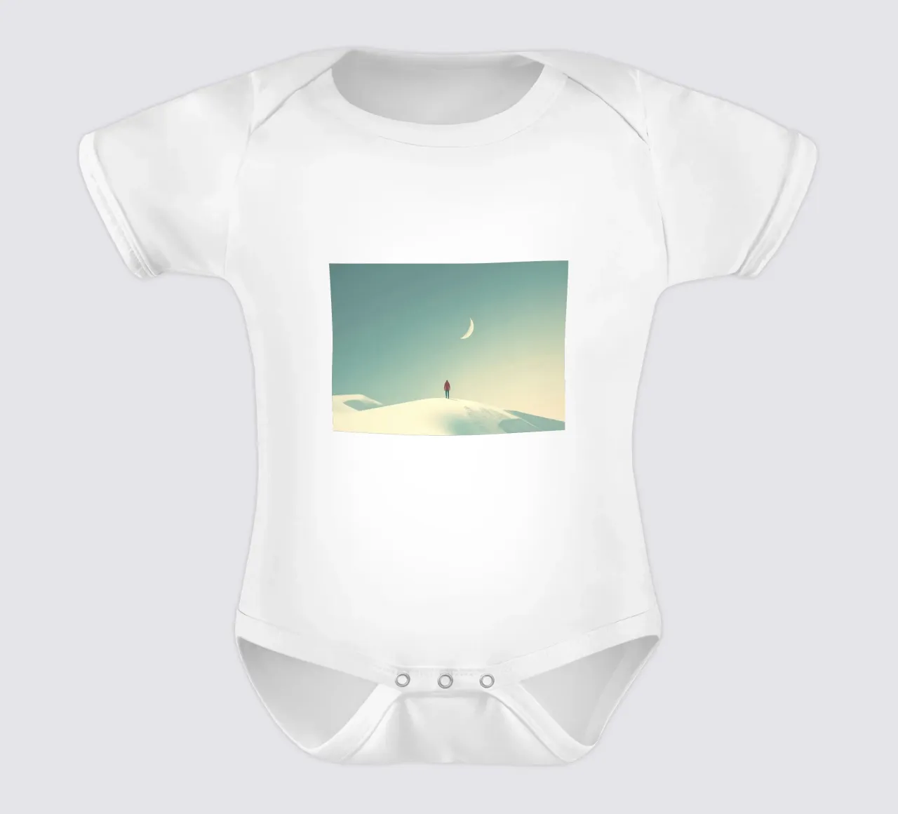 neve tranquilla body neonato maniche corte da space words