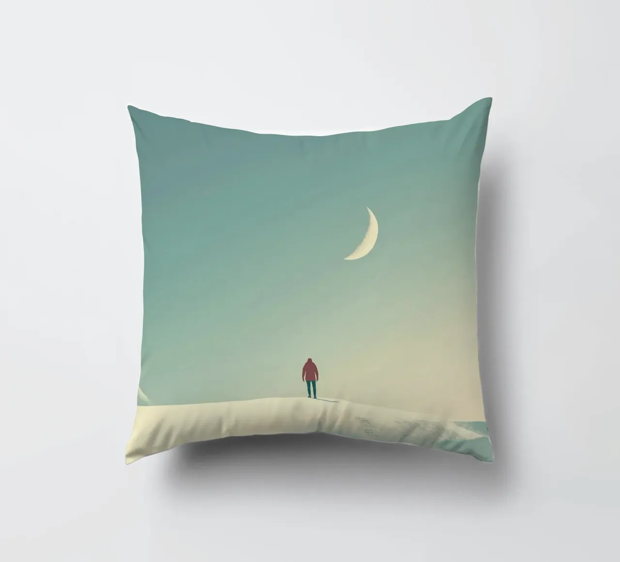 neve tranquilla cuscino da space words