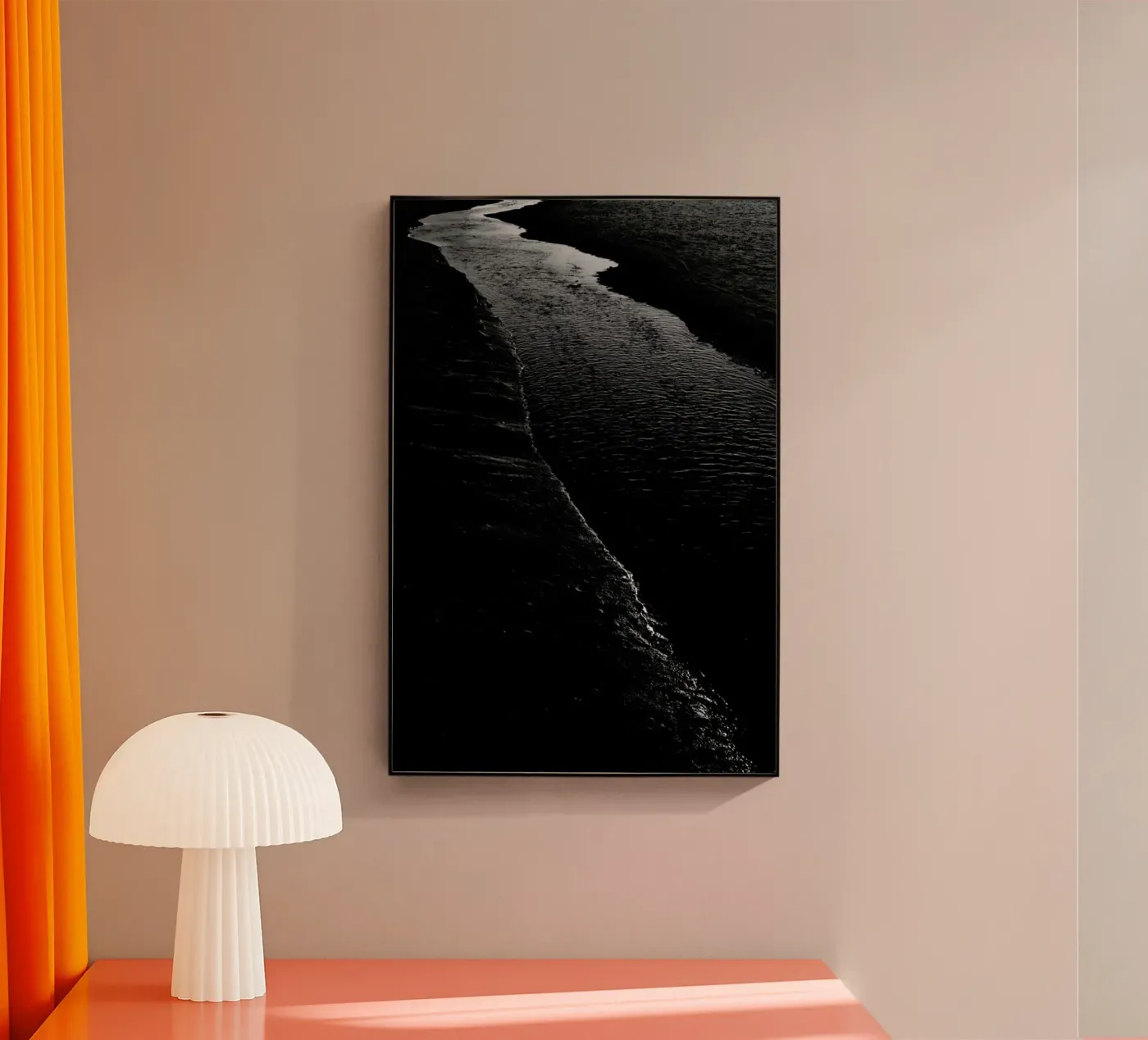 Dark River I acrylic glass by Tal Paz-Fridman