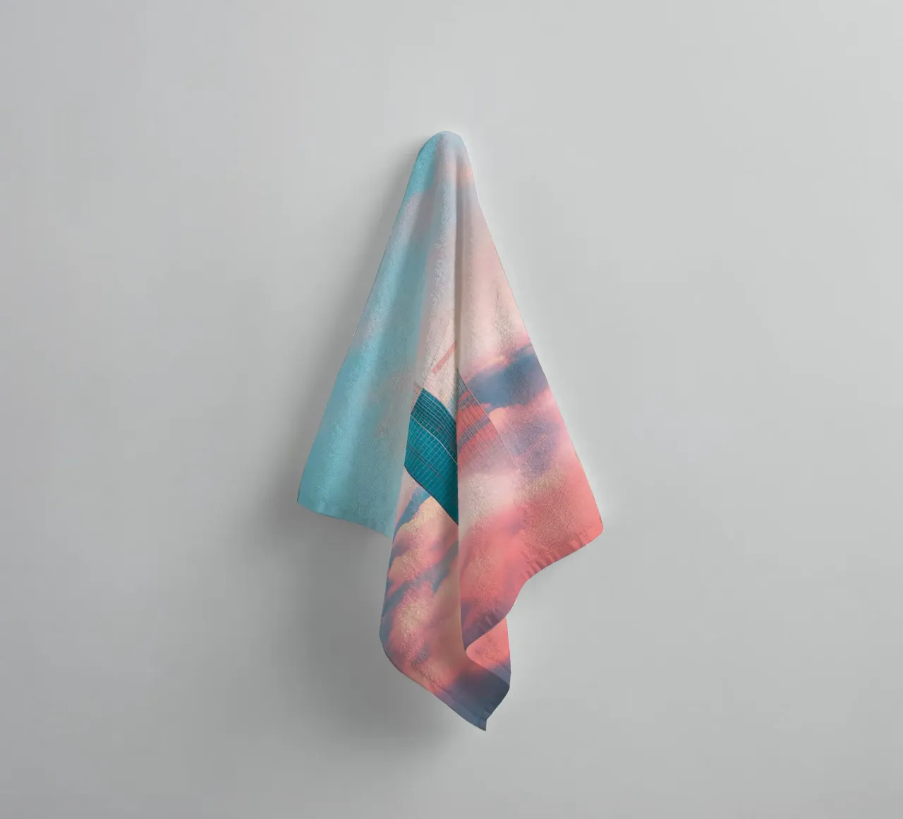 skyscraper soft towel by space words