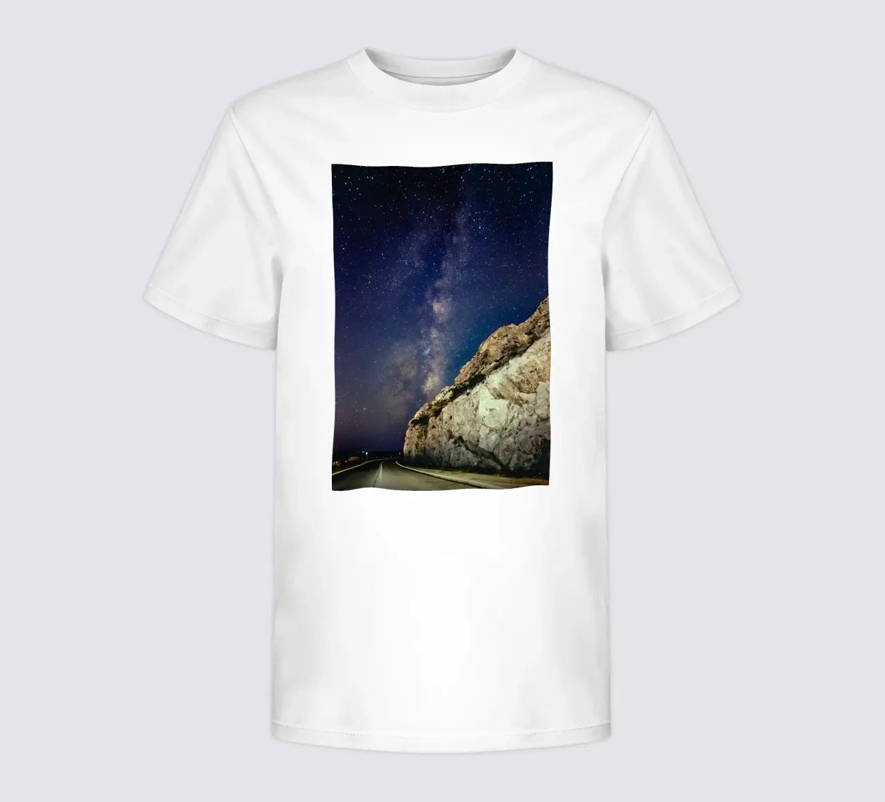 falaises de la lumière des étoiles t-shirt enfant de space words