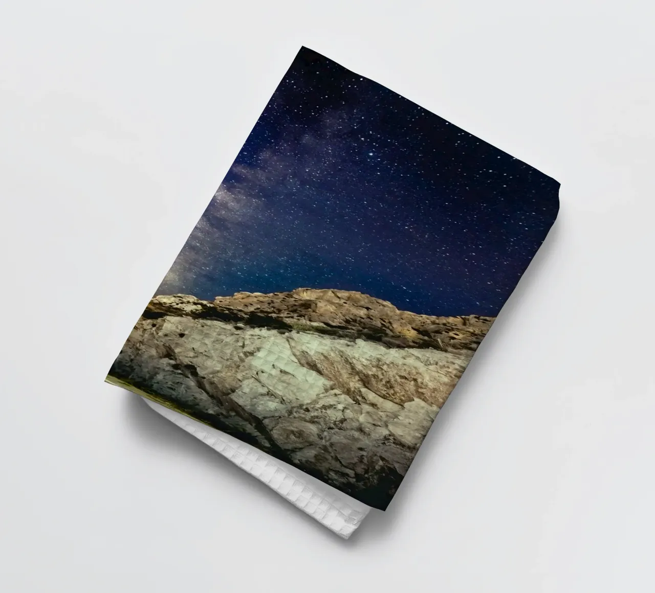 falaises de la lumière des étoiles torchon de space words