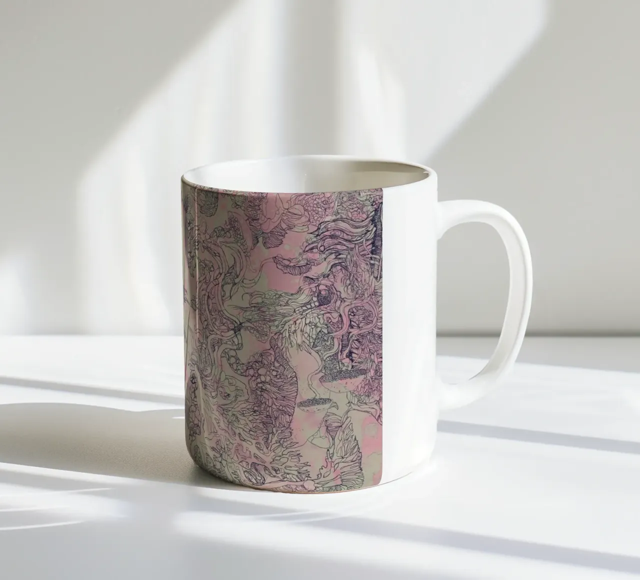 positive mush tazza in ceramica da Giulio Iurissevich