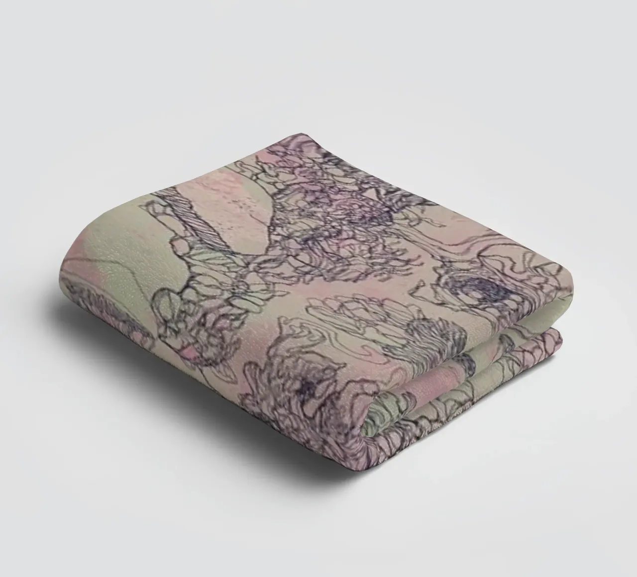 positive mush badhanddoek van Giulio Iurissevich