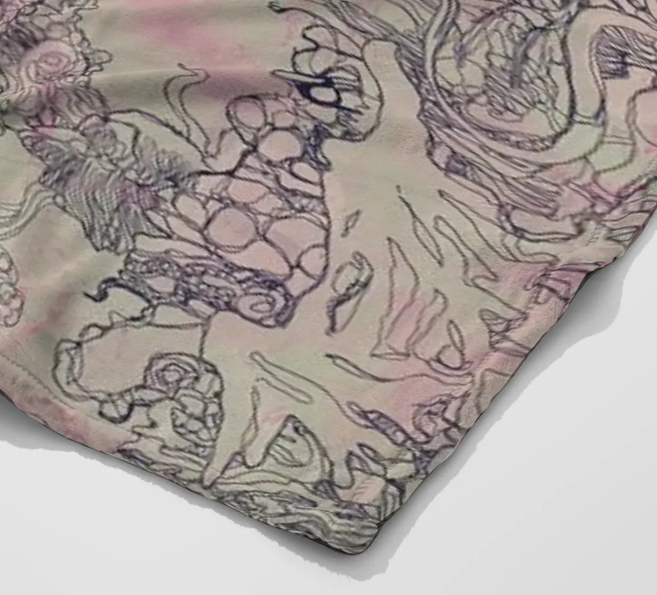 positive mush fleece blanket by Giulio Iurissevich