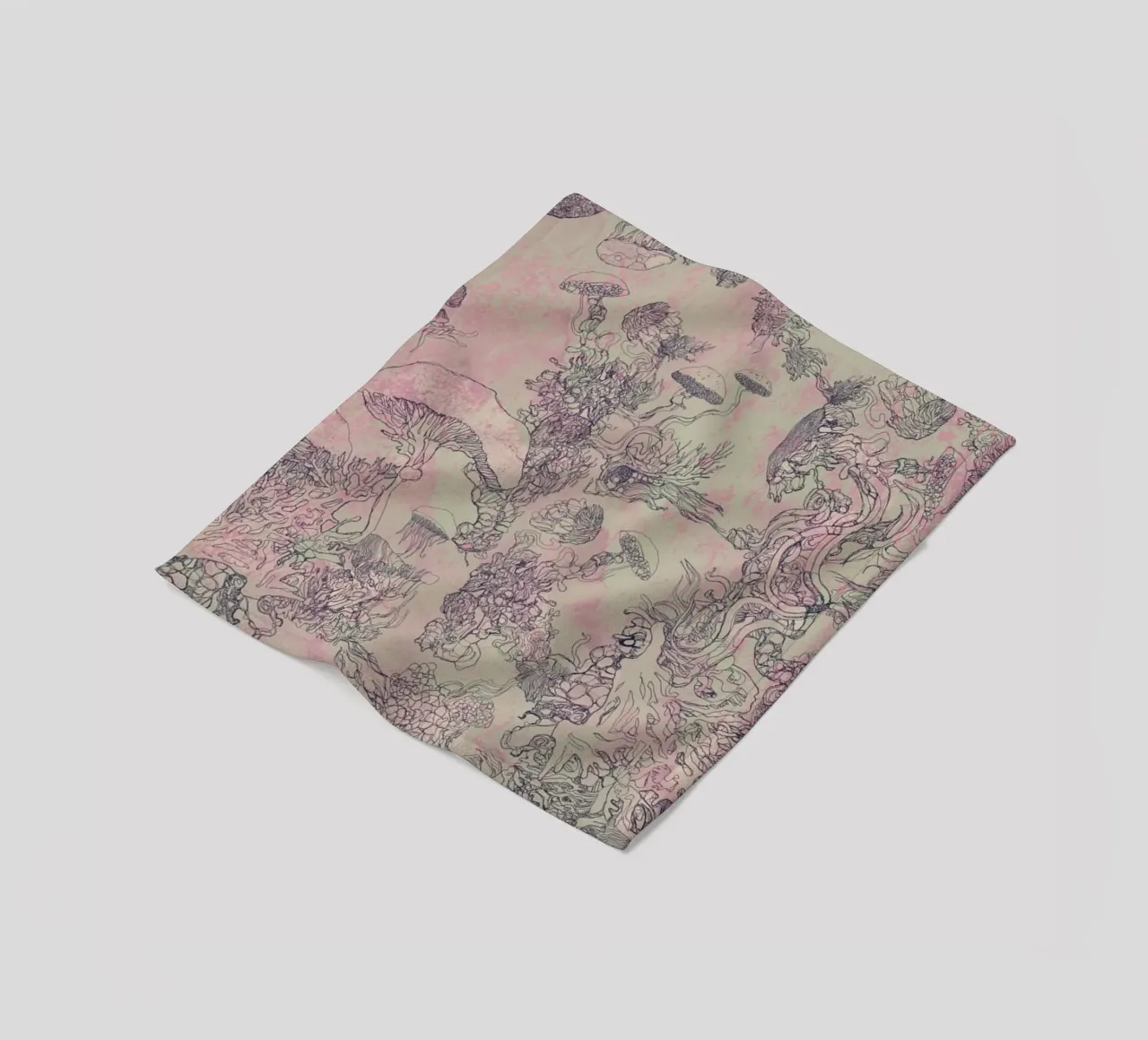 positive mush fleece blanket by Giulio Iurissevich