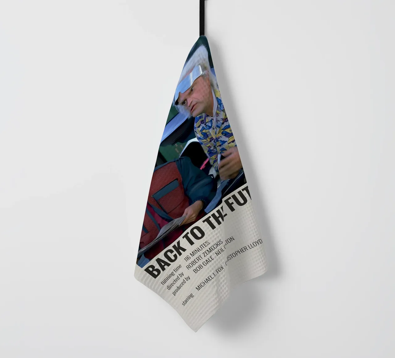 BACK TO THE FUTURE 1985 canovaccio da cucina da MVFminimalist