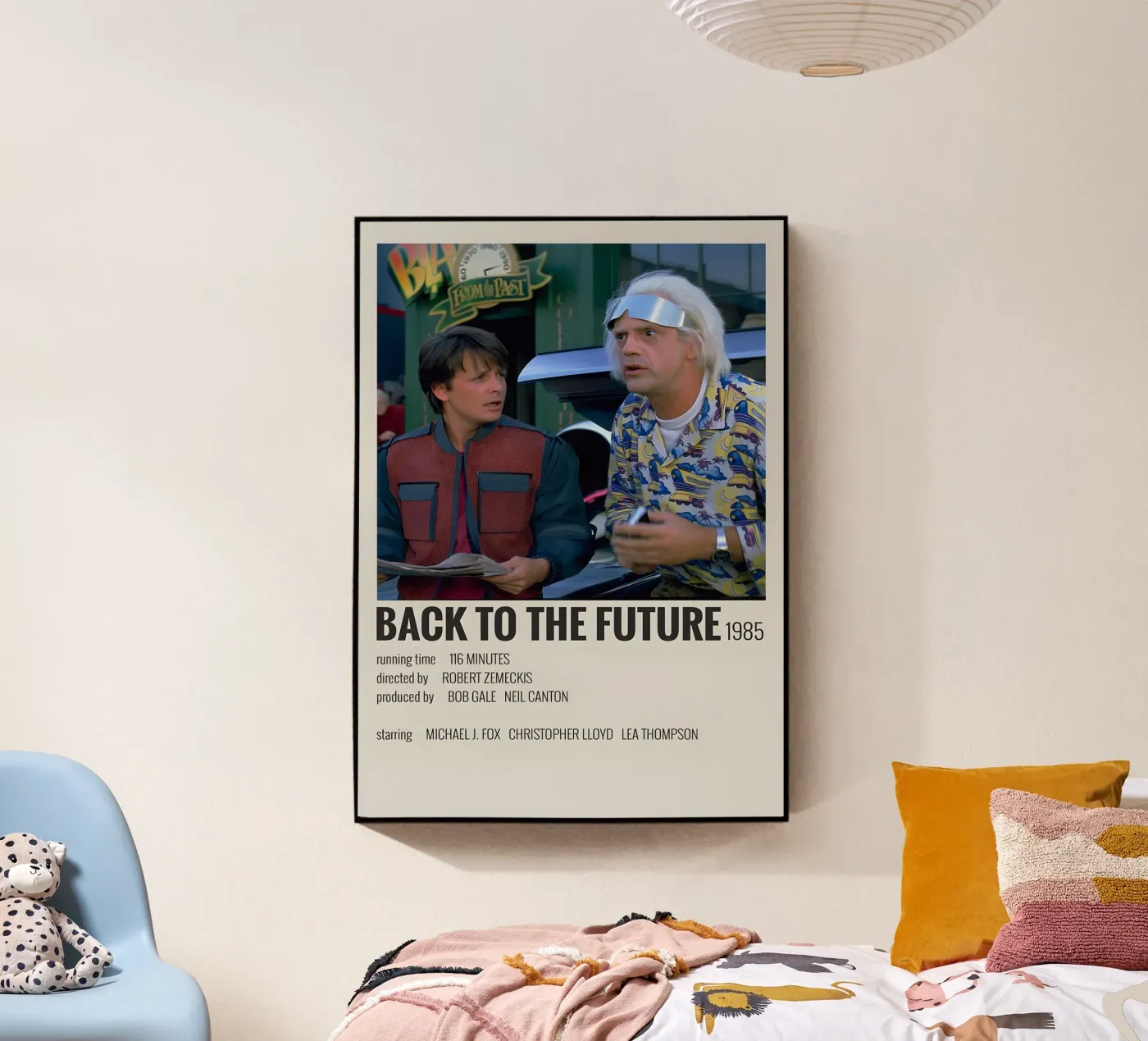 BACK TO THE FUTURE 1985 plexiglass da MVFminimalist