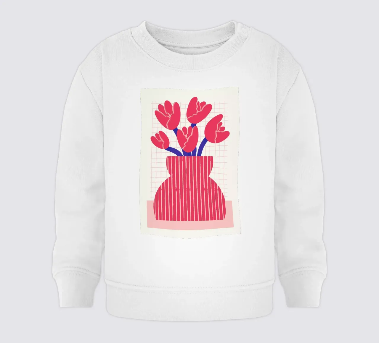 Tulips felpa neonato da Pure