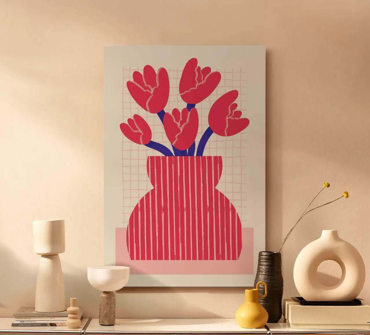 Tulips alluminio dibond da Pure