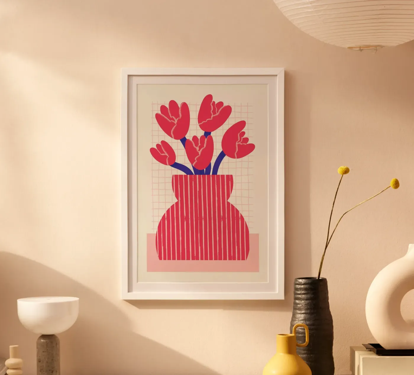 Tulips poster van Pure