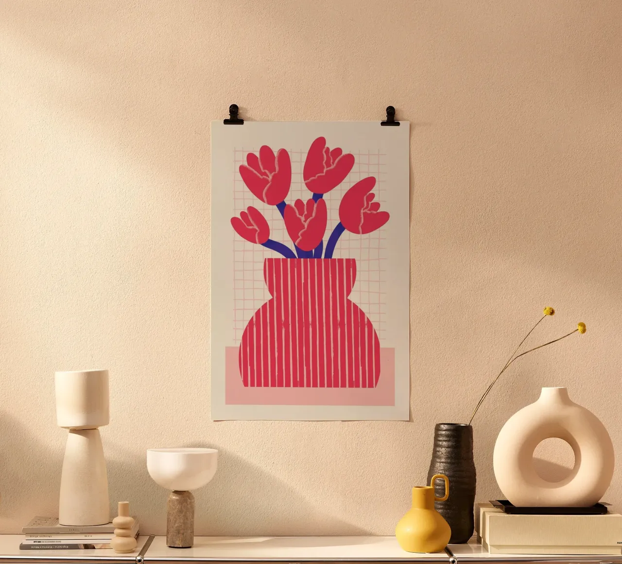 Tulips poster da Pure