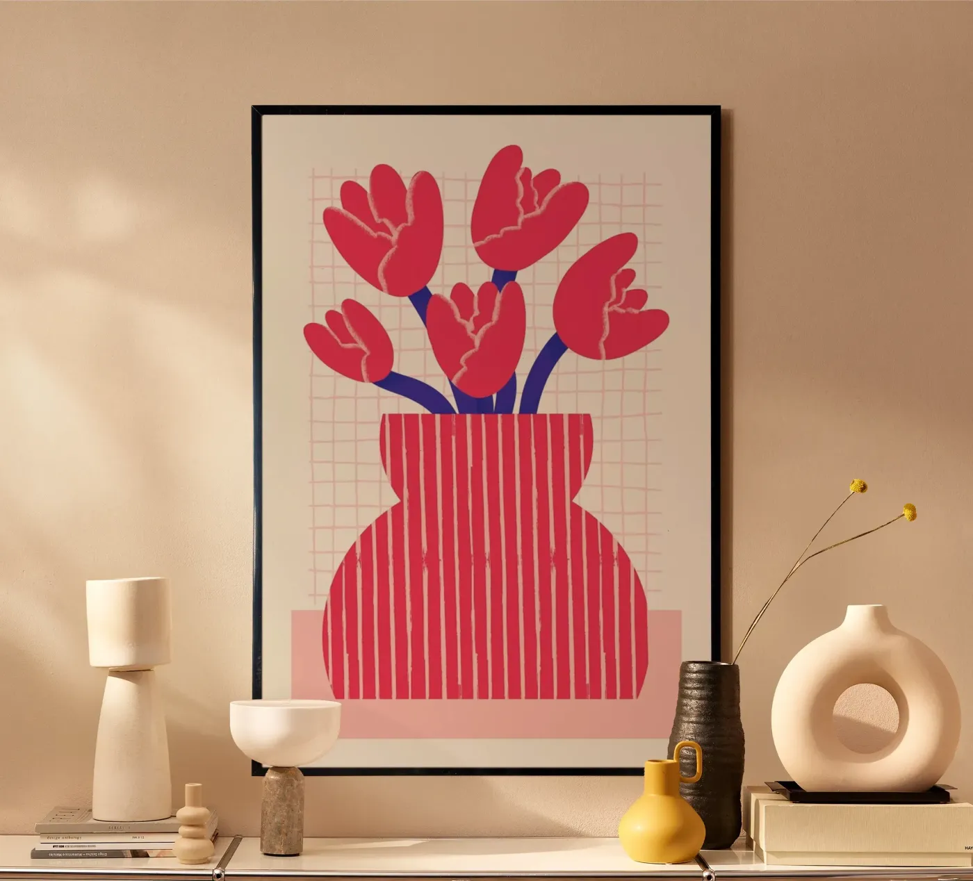 Tulips poster van Pure