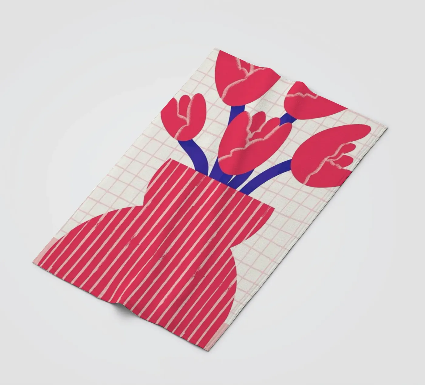 Tulips Fleecedecke von Pure