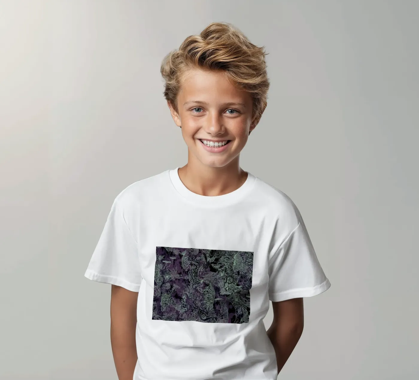 breath t-shirt bambini da Giulio Iurissevich