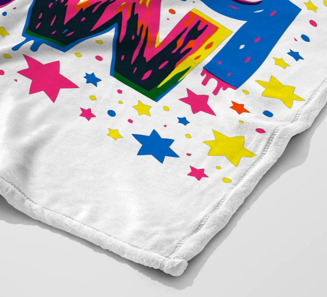 Start Creating Now Motivational  Quote Typographic Art coperta in pile da Signorino