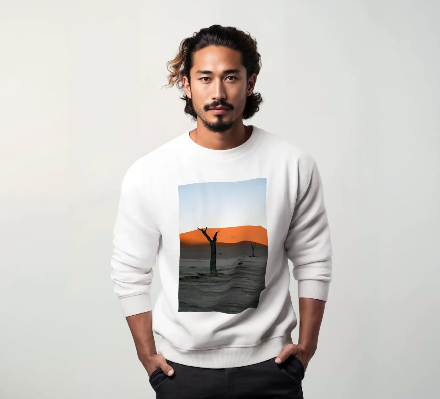 woestijnduin sweatshirt van Earthly Visions