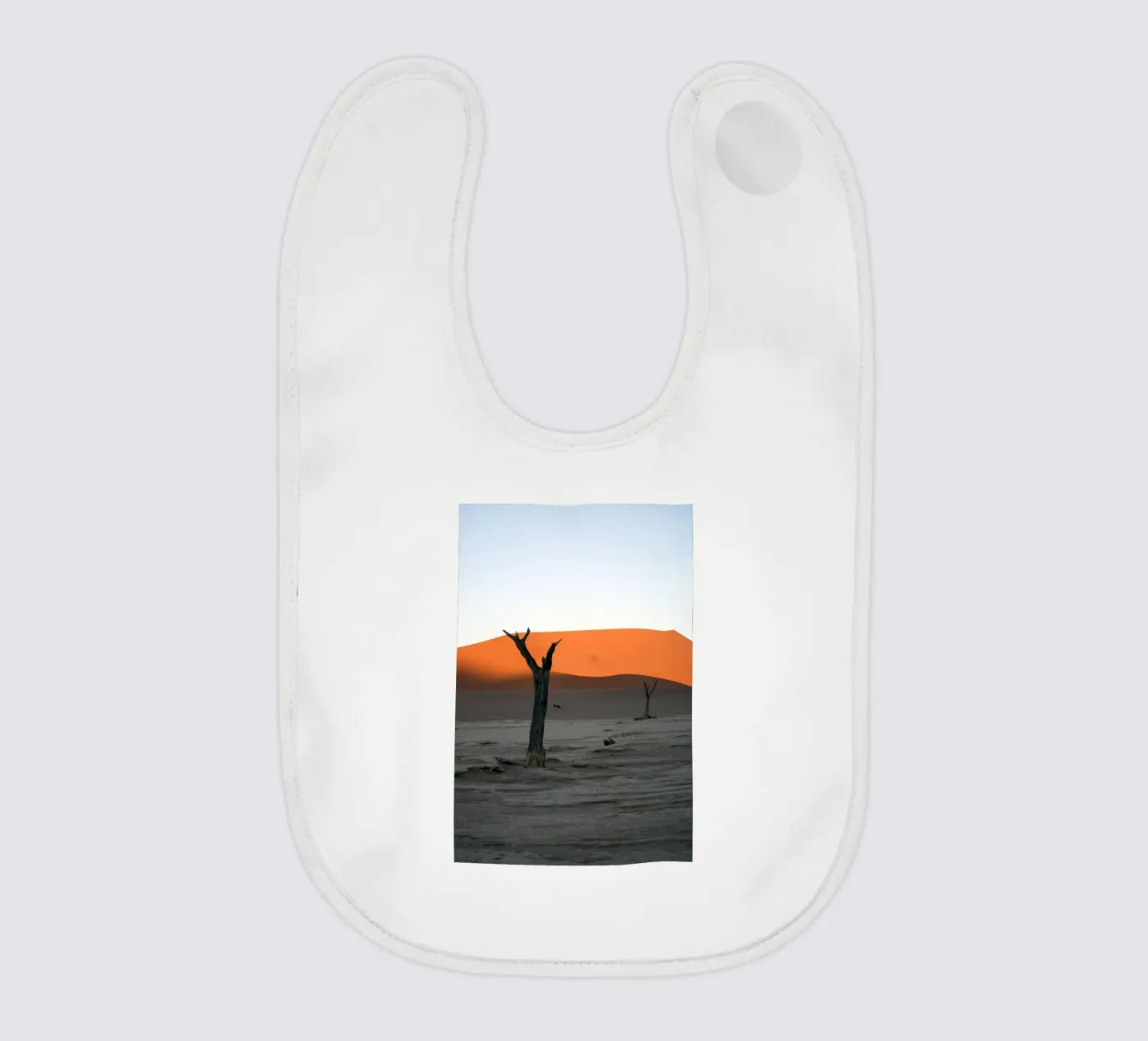 desert dune baby bib by Earthly Visions