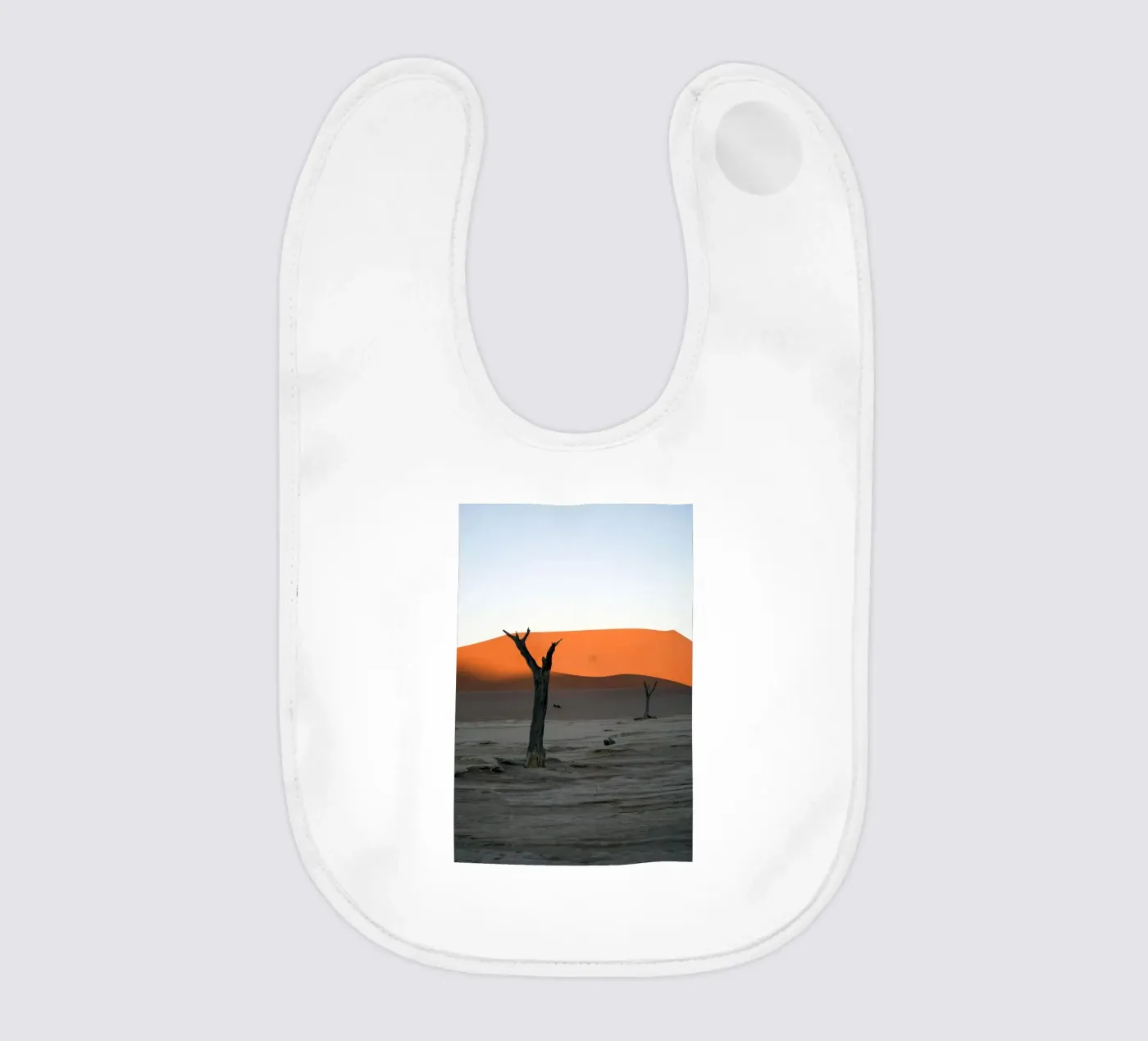 desert dune baby bib by Earthly Visions