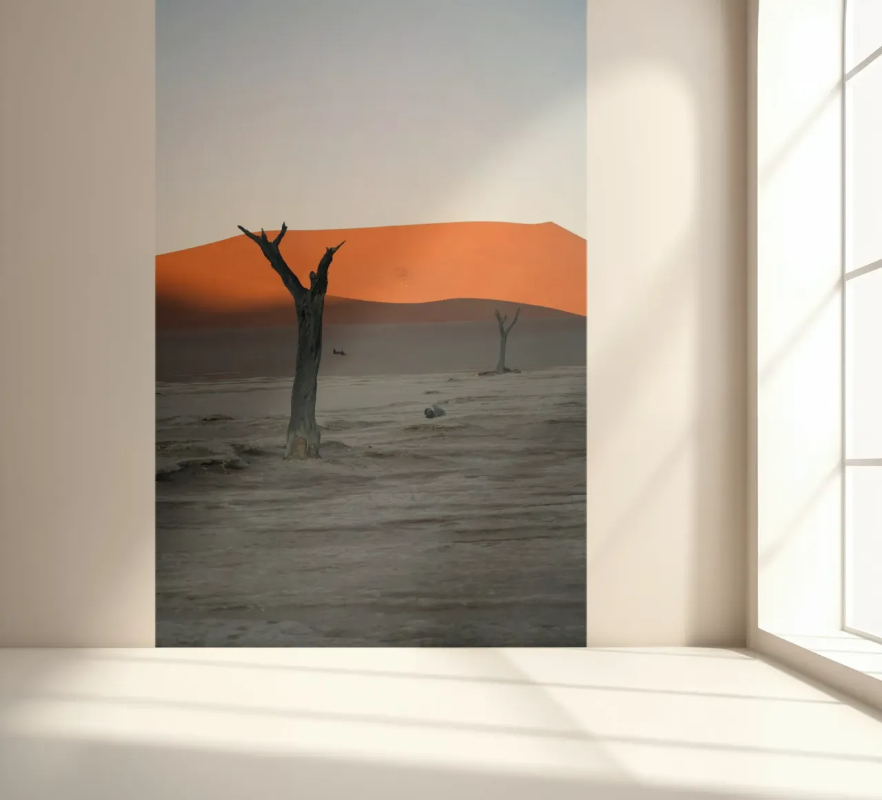 woestijnduin fotobehang van Earthly Visions