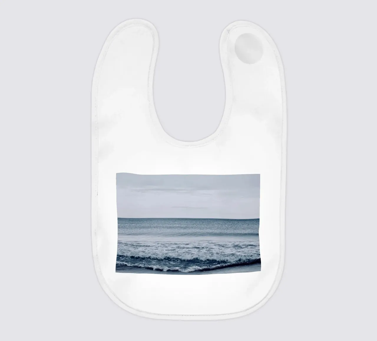 Thick Wave Ocean baby bib by KISSA STUDIO