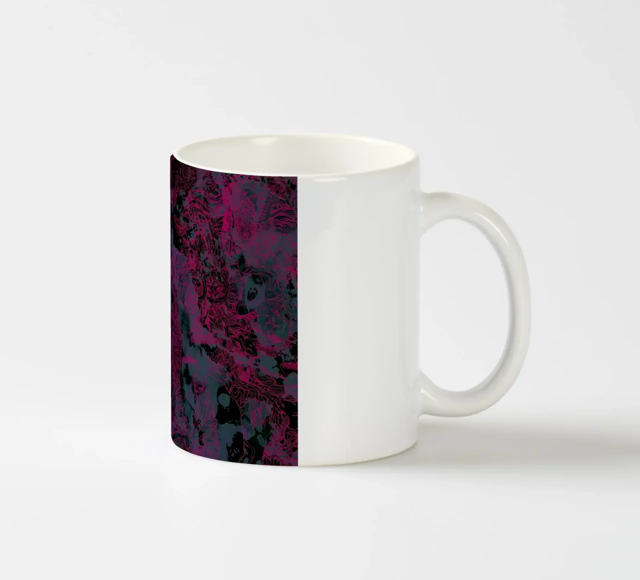 breath pink ceramic mug by Giulio Iurissevich