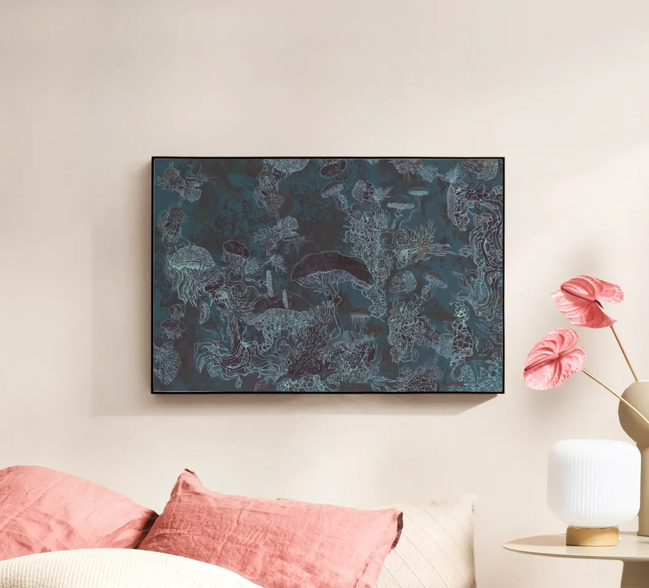 poltiglia blu plexiglass da Giulio Iurissevich