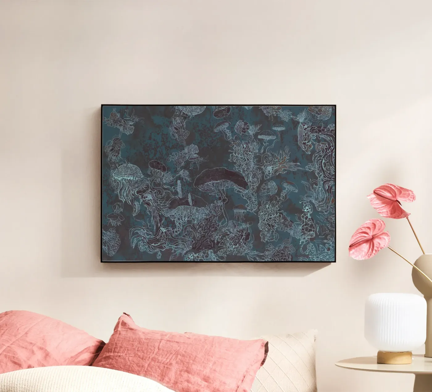 poltiglia blu plexiglass da Giulio Iurissevich