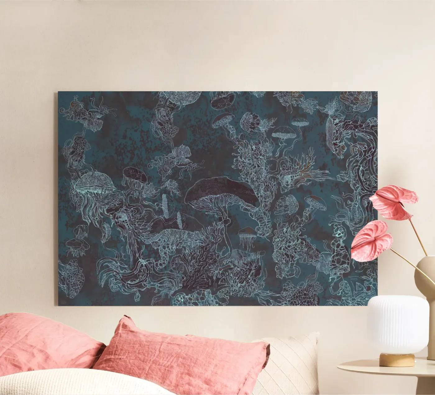 poltiglia blu plexiglass da Giulio Iurissevich