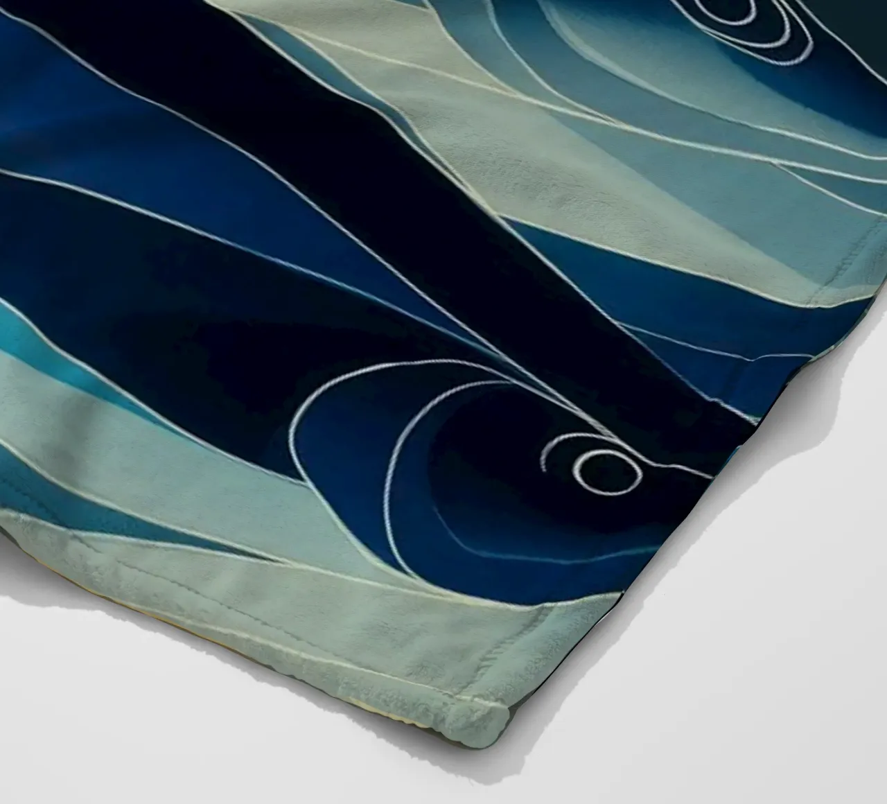 Pesci di colore blu coperta in pile da Imagine