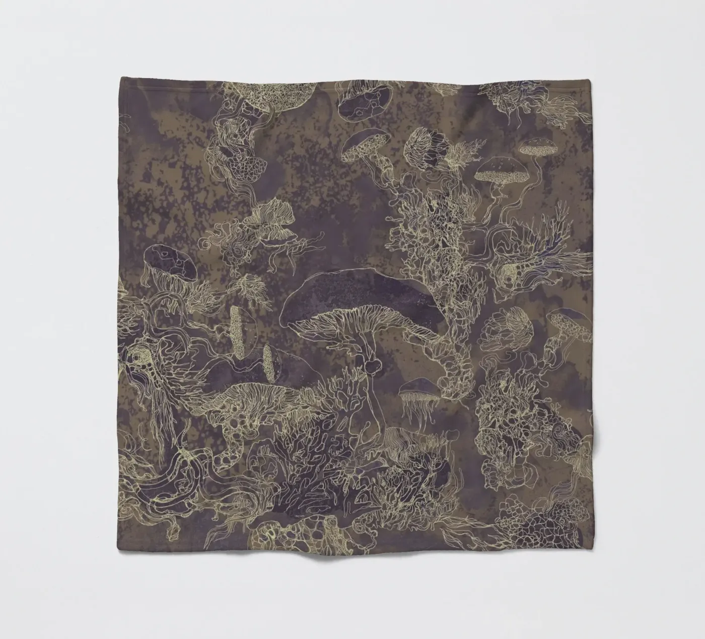 maroon fleecedeken van Giulio Iurissevich