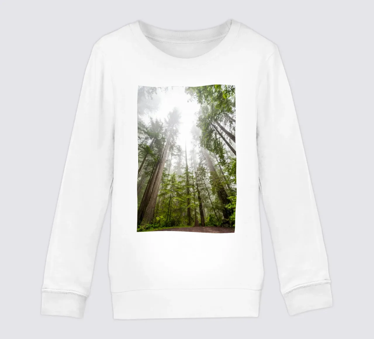 foresta di alberi ad alto fusto felpa bambino da Earthly Visions