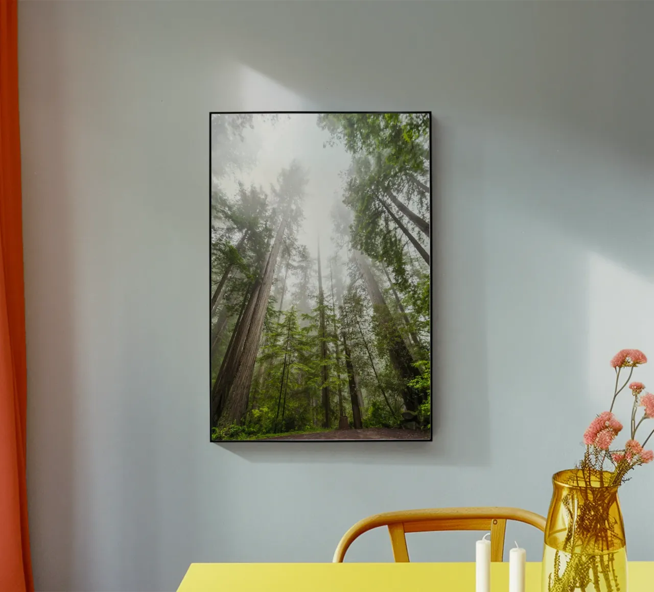 foresta di alberi ad alto fusto plexiglass da Earthly Visions