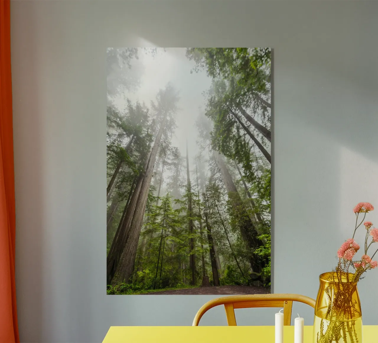 foresta di alberi ad alto fusto plexiglass da Earthly Visions