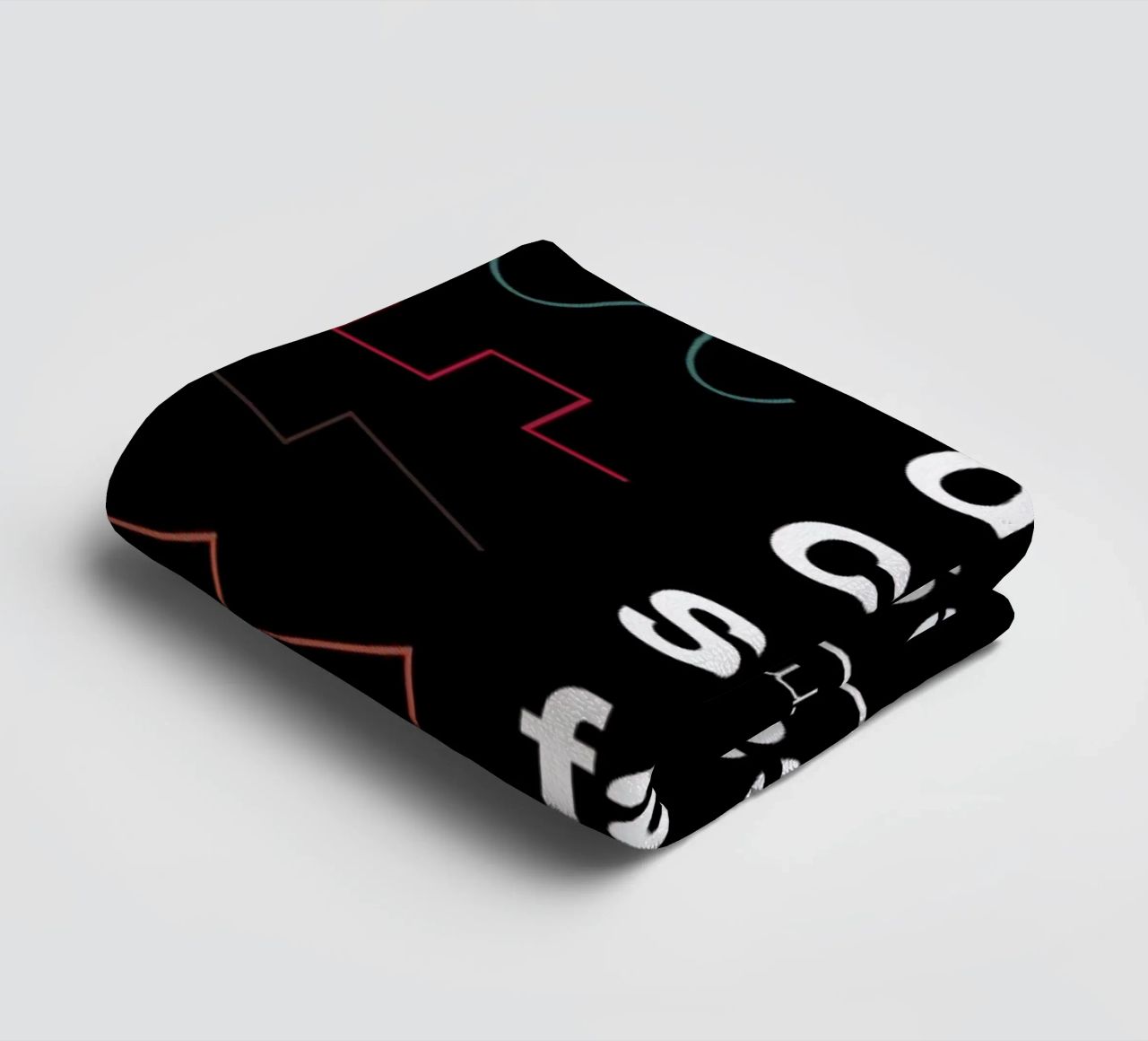 Know Your Waveforms asciugamano da bagno da Florent Bodart