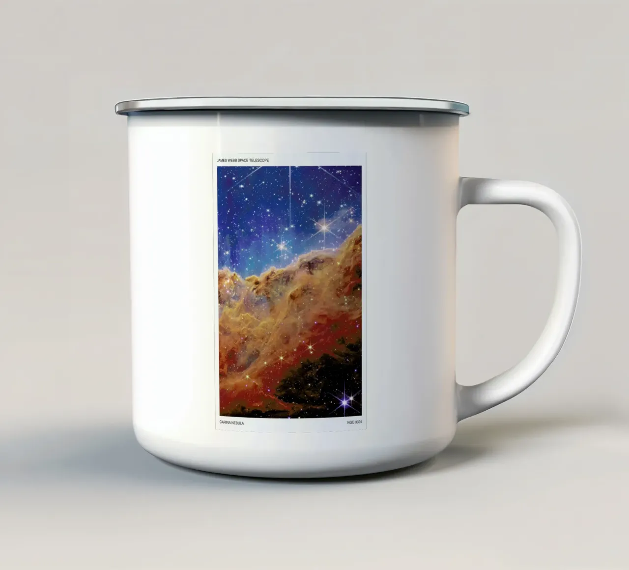 Cosmic Dust tazza in smalto da Studio One