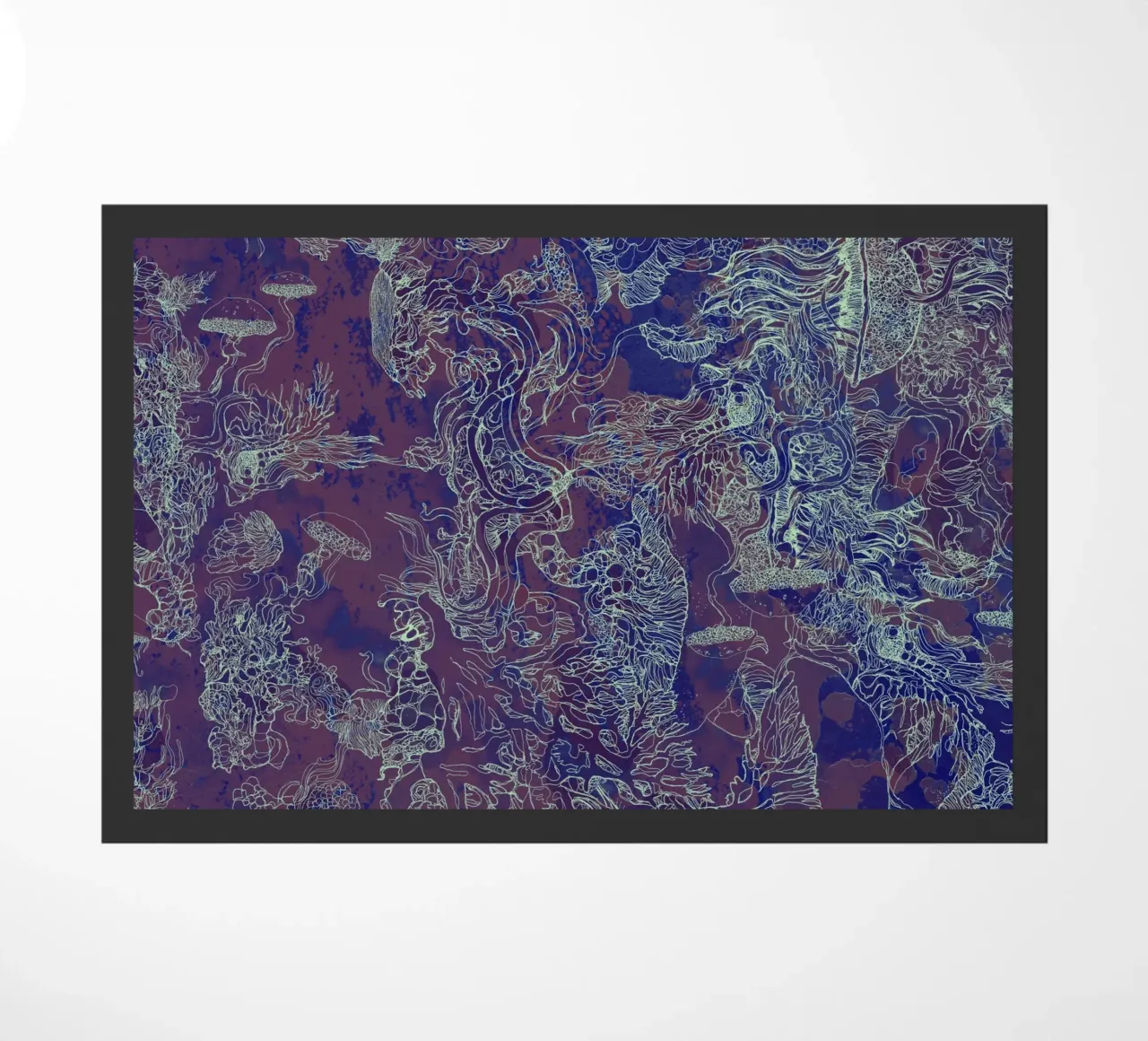 carbon dioxide doormat by Giulio Iurissevich