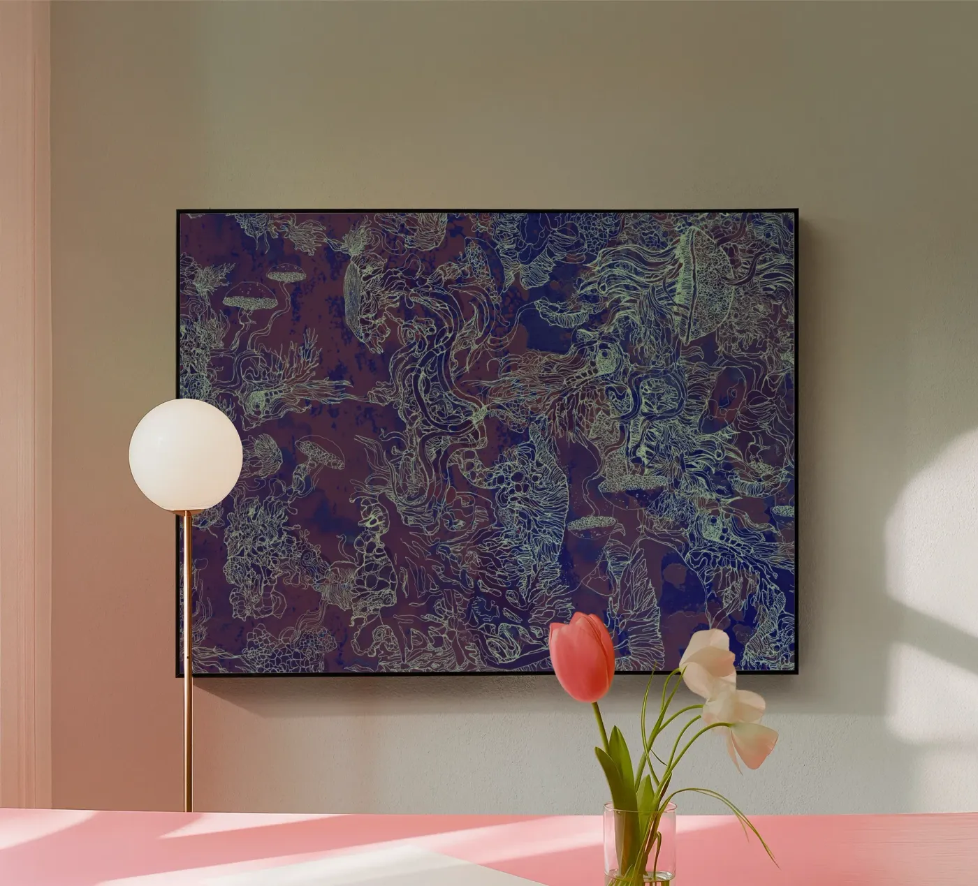 Kohlendioxid Acryl-Glas von Giulio Iurissevich