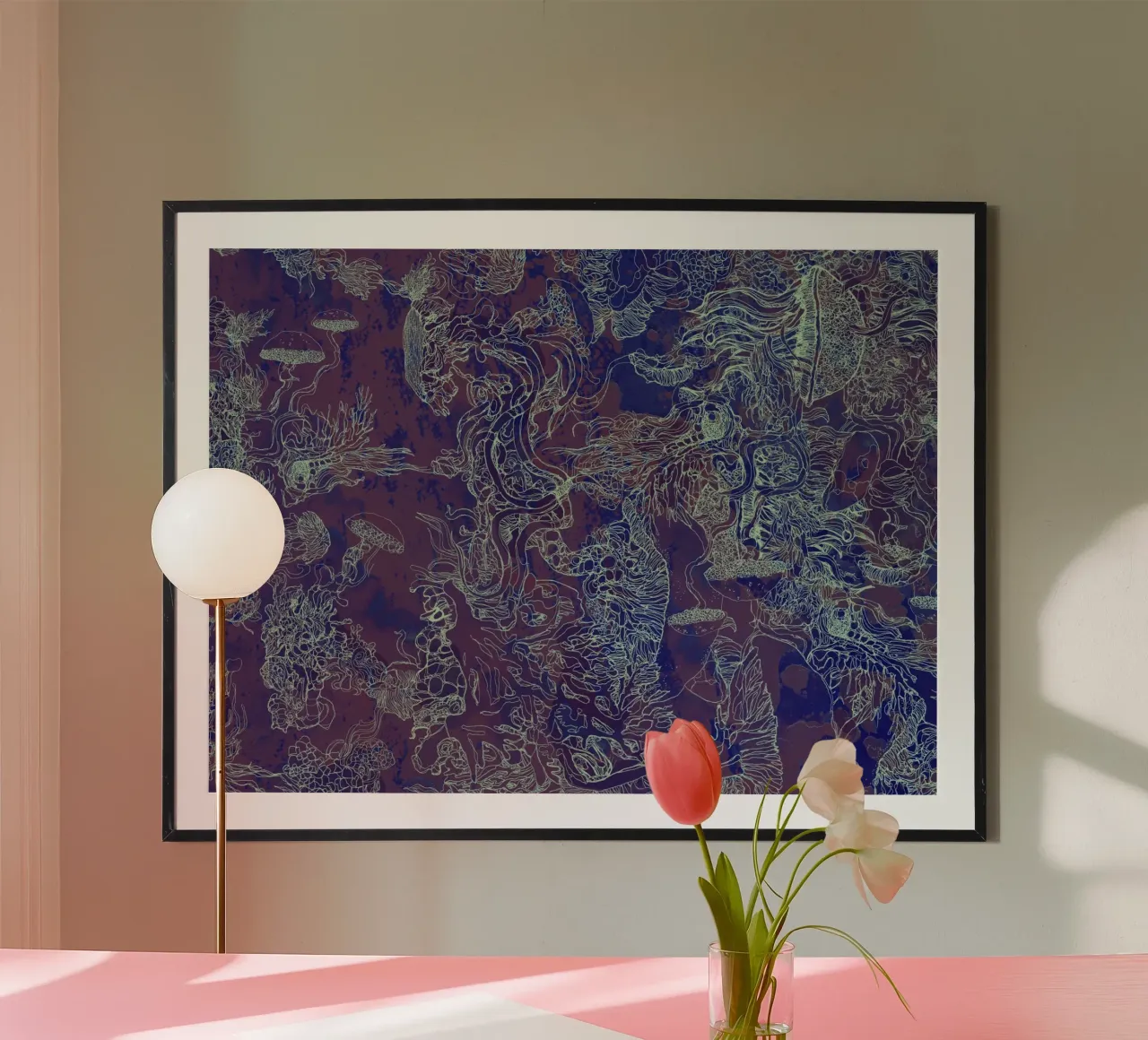 carbon dioxide poster by Giulio Iurissevich