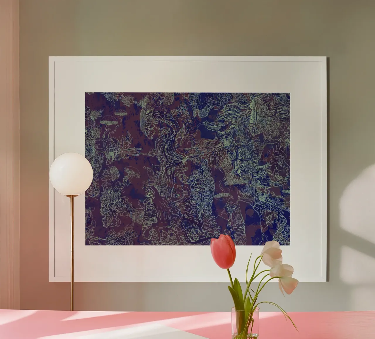 carbon dioxide poster by Giulio Iurissevich